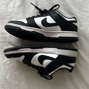 nike panda dunks women’s size 7.5